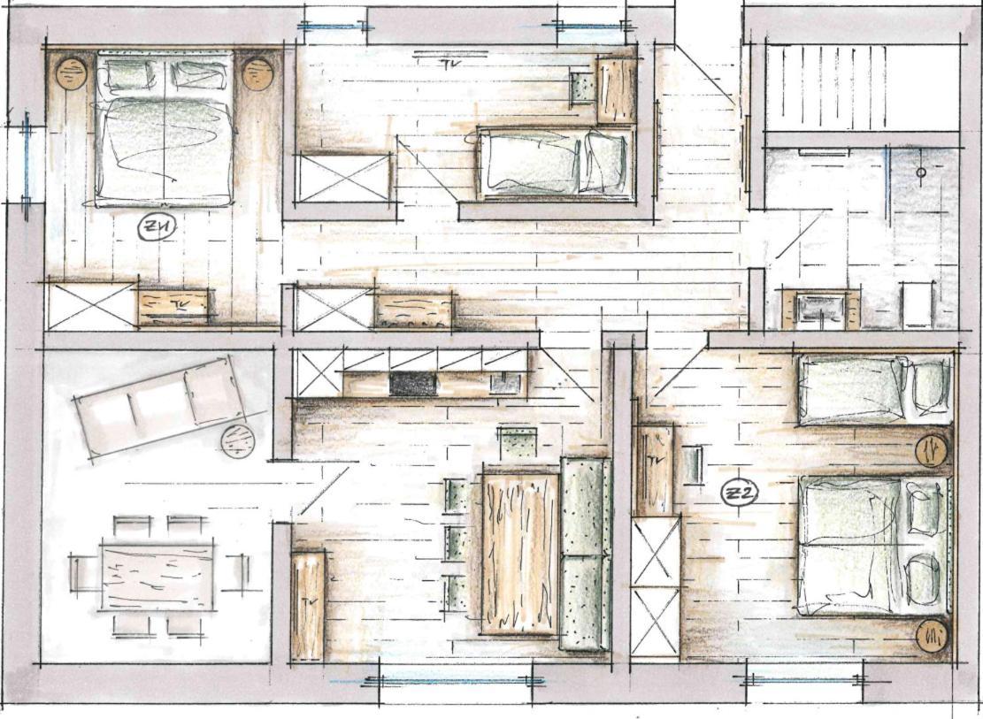 Ferienwohnung Krallinger ヴェンス エクステリア 写真